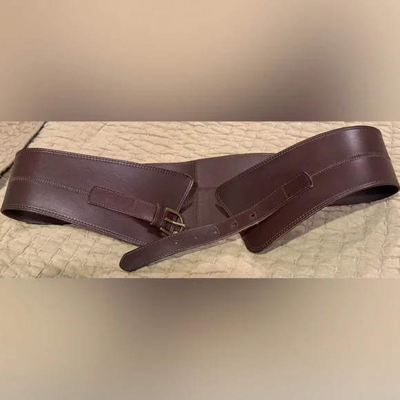 Women’s Wide Corset Belt - Picture 1 of 4